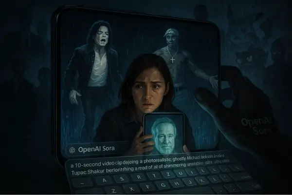 Lonjakan popularitas OpenAI Sora yang cepat ini tidak lepas dari kritik tajam dan kontroversi etika yang memanas (GenImage AI: ChatGPt)