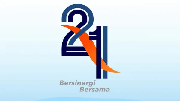 Logo HUT ke Bank Perkreditan Rakyat (BPR) Sukabumi ke - 21 | Foto : Dok. BPR Sukabumi