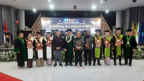 STIKES Sukabumi gelar prosesi wisuda tahun akademik 2024/2025 selama dua hari, Sabtu dan Minggu, 11–12 Oktober 2025, bertempat di Gedung Anton Soejarwo STUKPA LEMDIKPOL POLRI Sukabumi (Sumber : Dok STIKES).