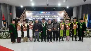 STIKES Sukabumi gelar prosesi wisuda tahun akademik 2024/2025 selama dua hari, Sabtu dan Minggu, 11–12 Oktober 2025, bertempat di Gedung Anton Soejarwo STUKPA LEMDIKPOL POLRI Sukabumi (Sumber : Dok STIKES).