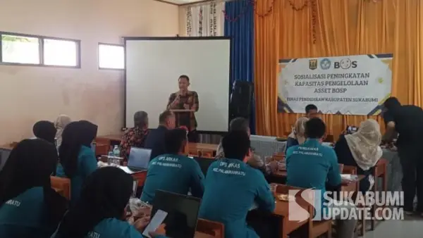 Disdik Kabupaten Sukabumi saat melakukan evaluasi rutin. Sabtu (11/10/2025). (Sumber: Dok Disdik)