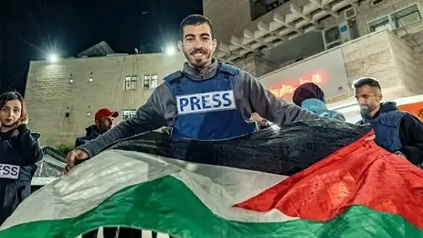 Jurnalis muda Palestina, Saleh Aljafarawi, tewas saat meliput bentrokan di Gaza. (Sumber : Instagram/@saleh__ghaza).