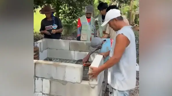 Mahasiswa KKN Nusa Putra Kelompok 41 bangun inovasi Inovasi Rocket Stove untuk Warga Wangunsari Cisolok Kabupaten Sukabumi (Sumber: kkn kelompok 41)