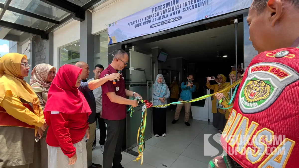 RSUD Al Mulk Resmi Jadi Pelaksana Vaksinasi Internasional di Kota Sukabumi