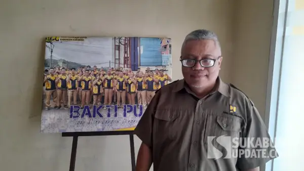 Kepala UPTD PU Wilayah III Cicurug, Asep Saepuloh (Sumber: SU/Ibnu Sanubari)