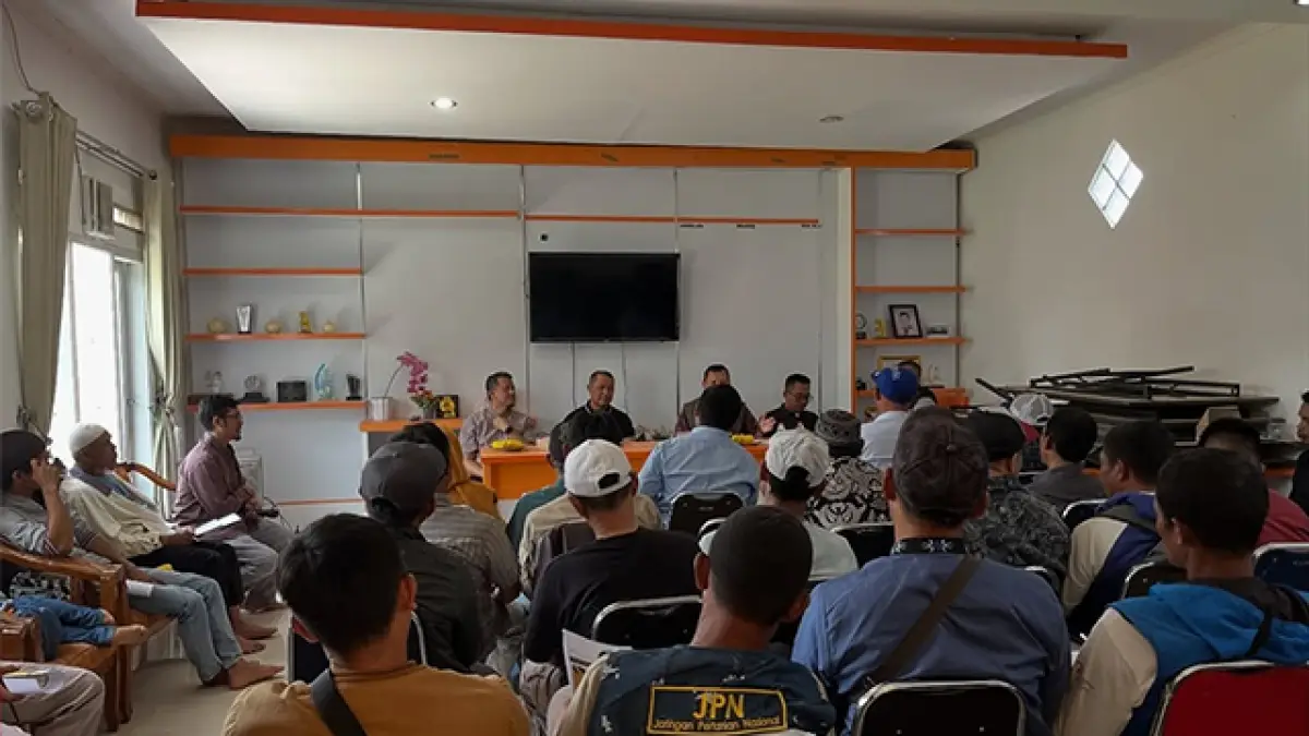 Pelatihan bagi 20 kelompok penerima bantuan pemberdayaan ternak ayam petelur di Kabupaten Sukabumi. | Instagram/@drhslamet