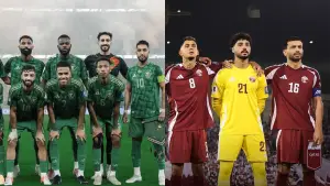 Timnas Arab Saudi dan Qatar mengunci tiket Piala Dunia 2026 (Sumber: Instagram/@saudint & @qfa)