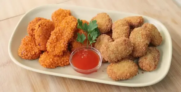 Tampilan Nugget Homemade ala Chef Devina Hermawan (Sumber : Youtube /@devinahermawan)