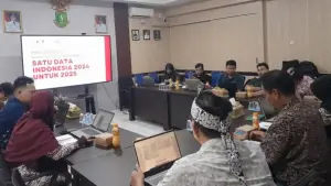 Rapat koordinasi forum satu data Kota Sukabumi (Sumber: diskominfo kota sukabumi)