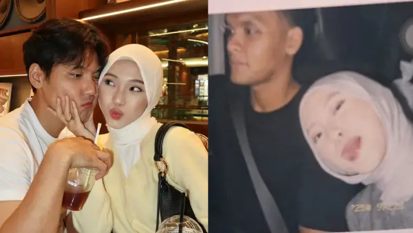 Foto selebgram Julia Prastini atau yang akrab disapa Jule dengan suami (kiri) dan dengan selingkuahn (kanan) | Foto : Berbagai sumber