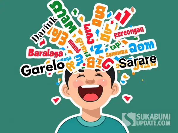 Secara linguistik, kecap rajékan adalah sebuah entitas morfologis istimewa dalam tatanan Bahasa Sunda yang terbentuk melalui proses reduplikasi, yakni pengulangan baik seluruh atau sebagian dari kata dasarnya. (Ilustrasi:Canva)