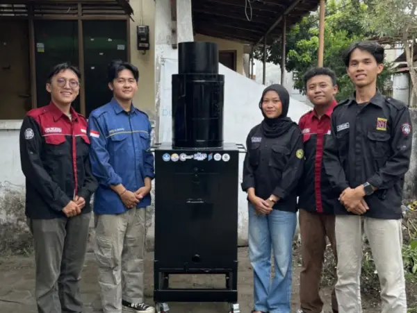 5 mahasiswa Program Studi Teknologi Rekayasa Elektro Sekolah Vokasi Universitas Gadjah Mada (UGM) tergerak untuk menawarkan solusi yang revolusioner. (Sumber:ugm.ac.id)