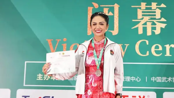 Bikin Bangga! Kris Dayanti Raih Medali Perak di World Kungfu Championship 2025 (Sumber : Instagram/@krisdayantilemos)