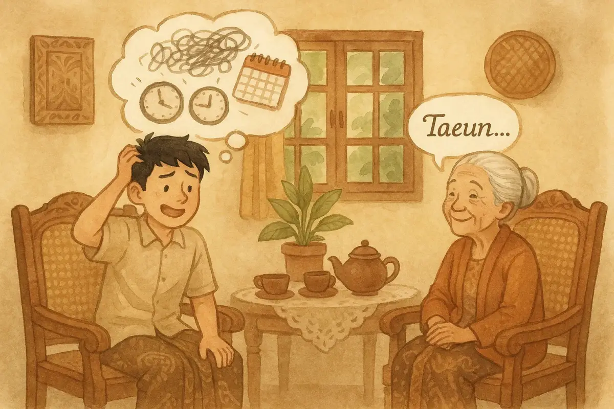 Fitur Canggih Paling Jenius Bahasa Sunda Itu Adalah 'Taeun'