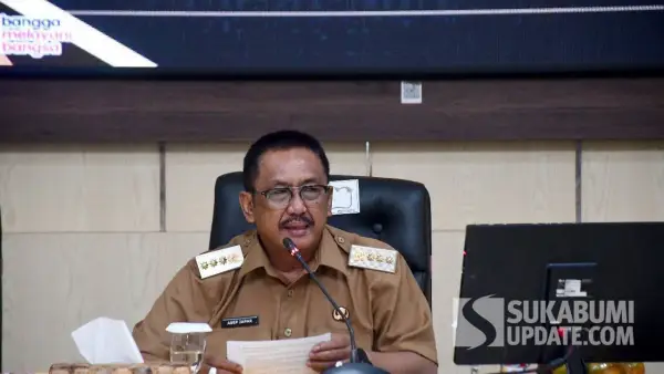 Bupati Sukabumi, Asep Japar (Sumber: SU/Ilyas Supendi)