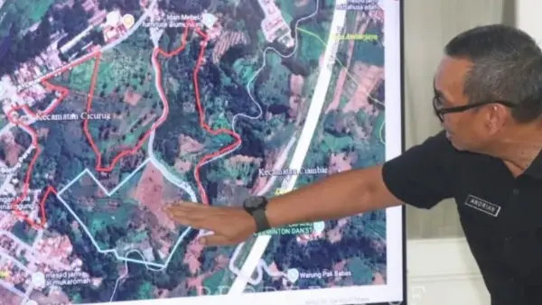 Calon lokasi pembangunan sekolah rakyat di Kabupaten Sukabumi (Sumber: dokpim Kabupaten Sukabumi)