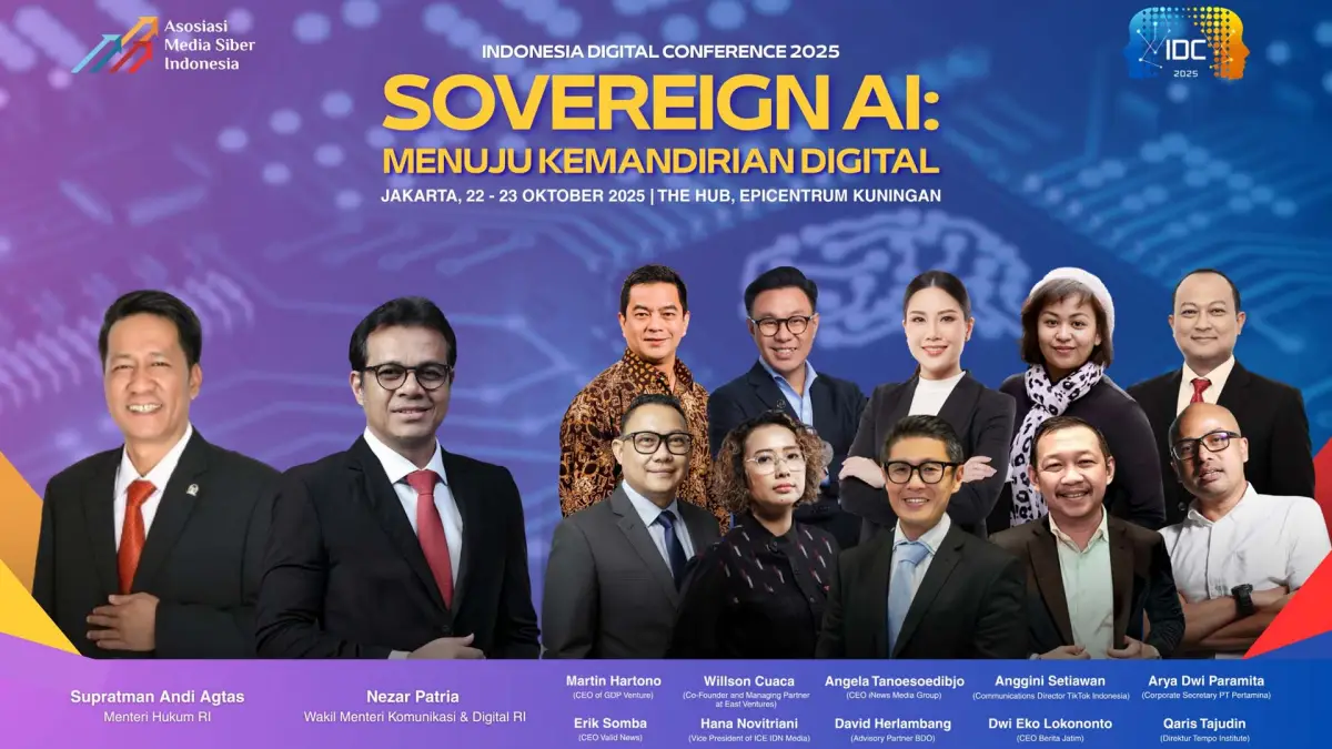 AMSI Gelar Indonesia Digital Conference 2025, Angkat Tema Sovereign AI: Menuju Kemandirian Digital