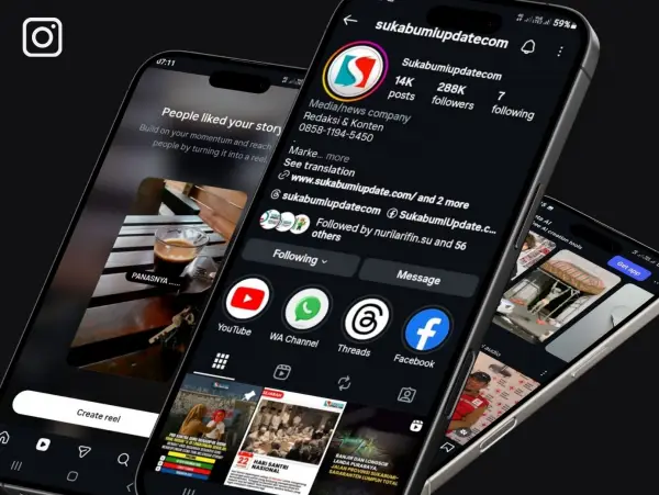 Tahun 2025 menandai sebuah epos transformasi bagi Instagram,fitur AI untuk editing profesional & keamanan, navigasi yang memprioritaskan Reels & DM, hingga kebebasan Reels tanpa batas. (Foto: Istimewa)