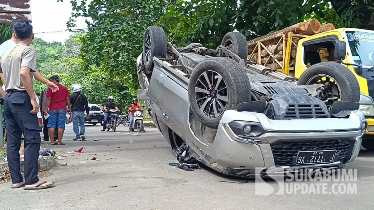 5 Korban Dilarikan ke RS, Polisi Jelaskan Kronologis Kecelakaan Beruntun di Palabuhanratu Sukabumi