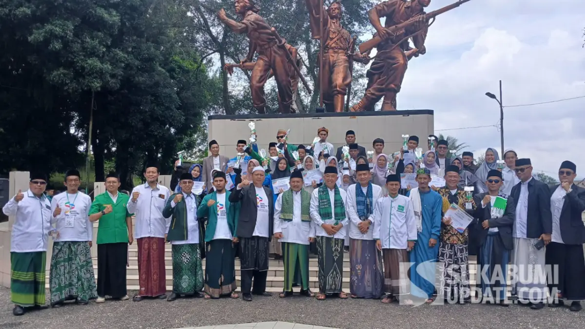 Melihat Kemeriahan Hari Santri Nasional 2025 di Parungkuda Sukabumi