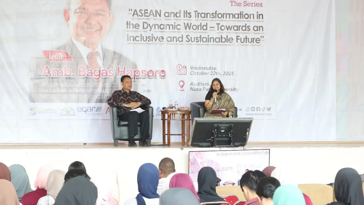 Ambassador Talk Nusa Putra Bahas Transformasi ASEAN Menuju Masa Depan Berkelanjutan