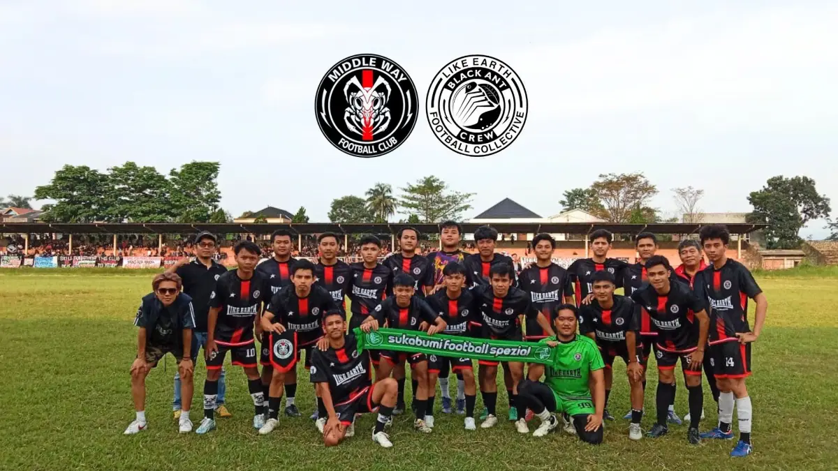 Mengenal Middle Way FC Tim Sepak Bola "Punk Football" asal Sukabumi