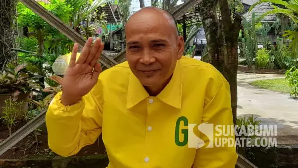 Anggota DPRD Kabupaten Sukabumi dari Fraksi Partai Golkar, H. M. Loka Tresnajaya. (Sumber Foto: SU/Ibnu Sanubari)