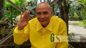 Anggota DPRD Kabupaten Sukabumi dari Fraksi Partai Golkar, H. M. Loka Tresnajaya. (Sumber Foto: SU/Ibnu Sanubari)
