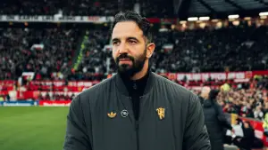 Ruben Amorim meminpin laga Manchester United vs  Brighton & Hove Albion tadi malam. (Sumber: instagram/@manchesterunited)