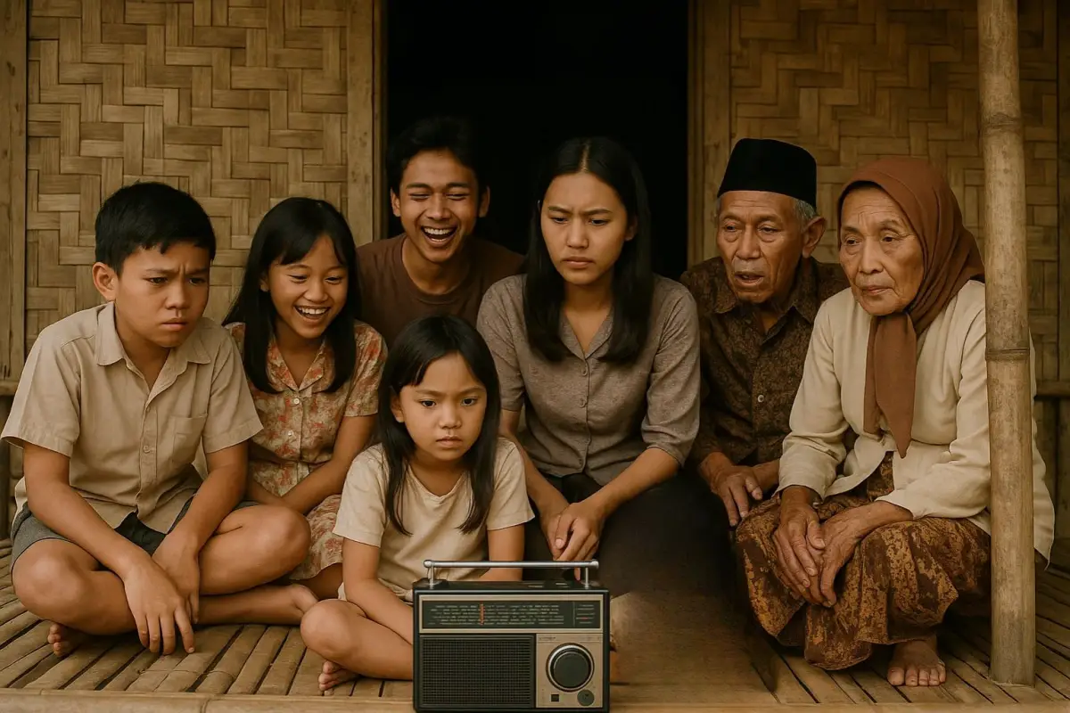 Dongeng Sunda merupakan sahabat sejati yang tak terpisahkan dari era keemasan radio di Jawa Barat.