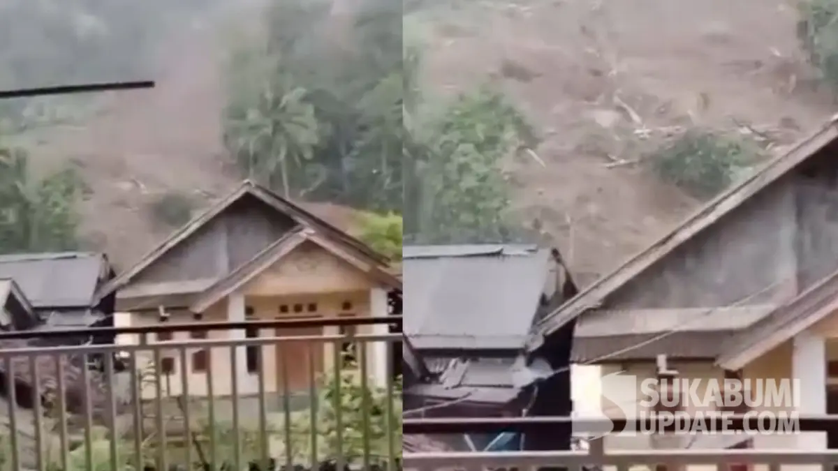 9 Rumah Warga Cisolok Sukabumi Tertimbun Longsor, BPBD Pastikan Tidak Ada Korban Jiwa