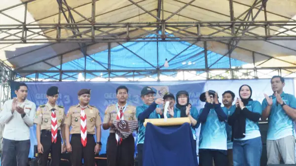 Dukungan penuh juga datang dari Drs. H. Sadili Samsudin, M.M., M.Pd., Rektor STKIP Bina Mutiara Sukabumi. (Sumber: dok STKIP Bina Mutiara Sukabumi)