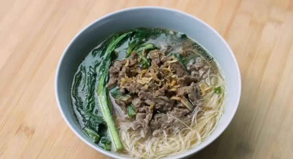 Resep Bihun Kuah Iris Sapi, Makanan yang Cocok Ketika Kumpul Keluarga
