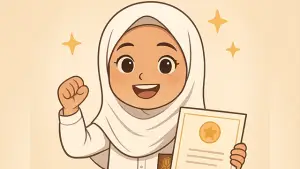 Ilustrasi - Di balik kepergian AK siswi MtsN 3 Sukabumi, tersimpan kenangan tentang anak yang rajin, lembut, dan penuh kasih. (Sumber : AI/ChatGPT).