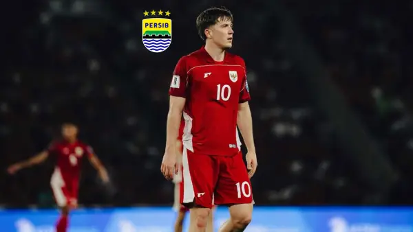 Aksi Ole Romeny saat Timnas Indonesia menghadapi Bahrain di Ronde Ketiga Kualifikasi Piala Dunia 2026 zona Asia (Sumber: Instagram/@oleromeny)