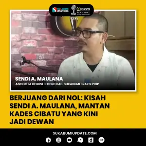 Sendi A. Maulana anggota DPRD Kabupaten Sukabumi (Sumber: sukabumiupdate)