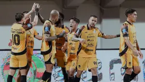 Selebrasi pemain Persija setelah mencetak gol kegawang Madura United pekan lalu (Sumber: Instagram/@persija)