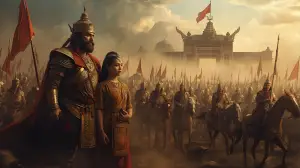 Kidung Sunda bukan sekadar cerita biasa. Ia adalah sebuah kidung  genre sastra berbentuk syair naratif yang dilagukan  yang lahir dari tradisi sastra Jawa Kuno dan Pertengahan. (Ilustrasi: CanvaAI)