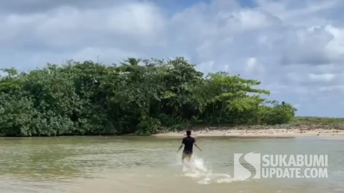 TOP BGT! Pelajar Sukabumi Selamatkan Wisatawan Tenggelam di Muara Cipamarangan Minajaya