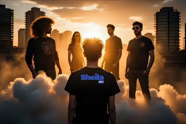 Takhta Pop-Rock Pejantan Tangguh Adalah Respon Berkelas Sheila On 7 Atas Drama Kaos F*K Edi Brokoli di MTV. (Ilustrasi:CanvaAI)