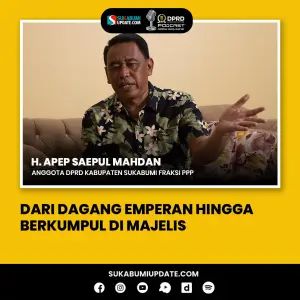 H. Apep Saepul Mahdan adalah salah seorang Anggota DPRD Kabupaten Sukabumi yang terpilih dari Daerah Pemilihan IV (Sumber: sukabumiupdate)