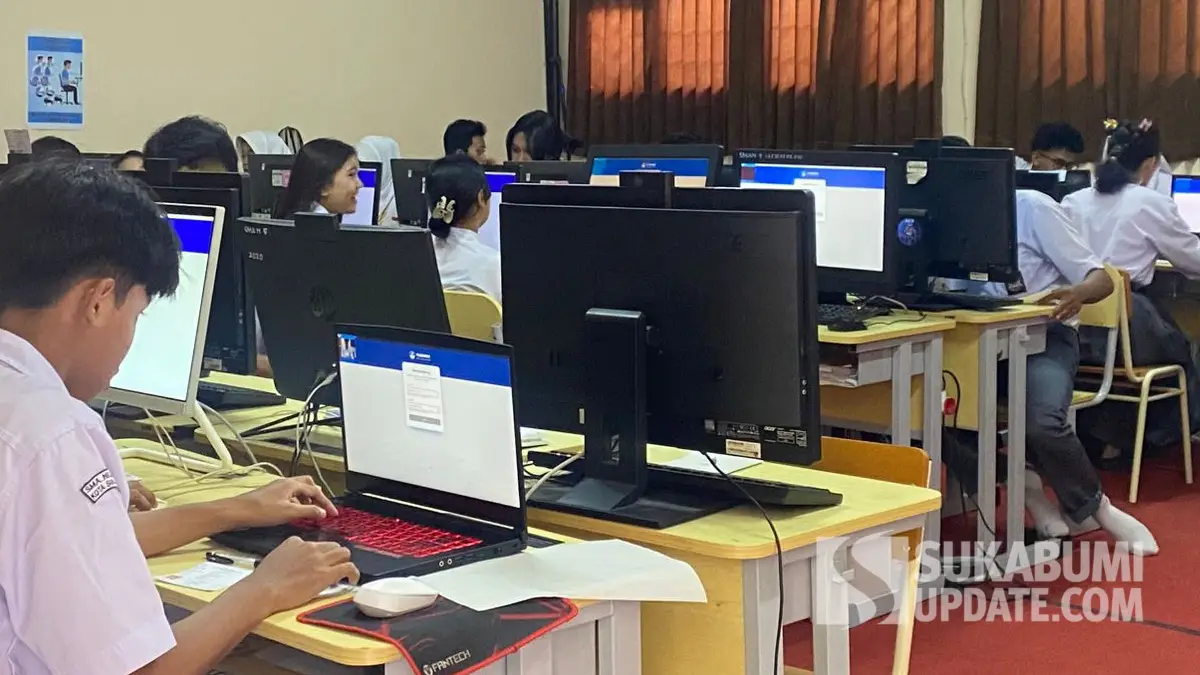 43.967 Sekolah di Indonesia Gelar Tes Kemampuan Akademik, Pantauan di Sukabumi