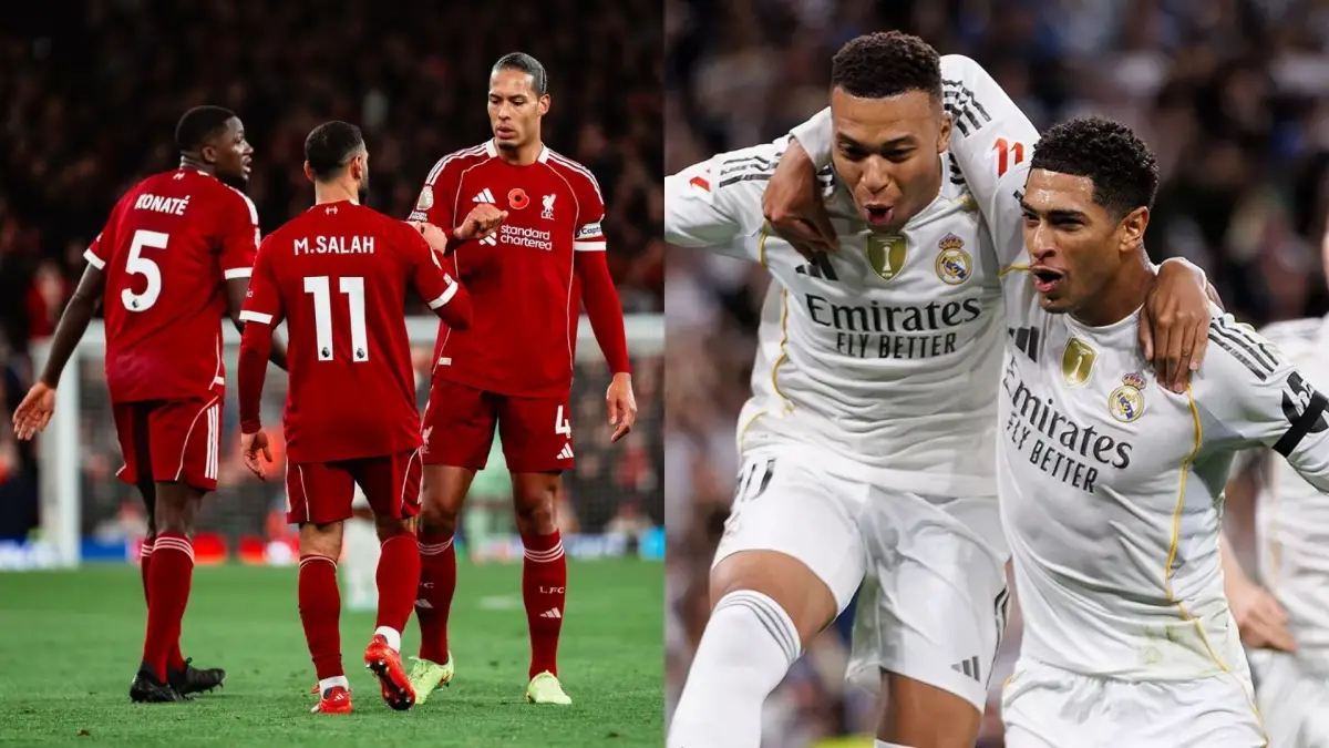 Liverpool vs Real Madrid: Adu Ketajaman Antara M. Salah dan Kylian Mbappe