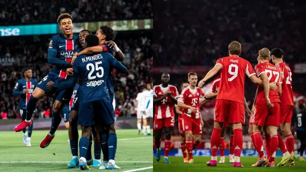 Paris Saint Germain menghadapi Bayern Munchen akan berhadapan di pekan keempat Liga Champions Rabu dinihari WIB (Sumber: Instagram/@psg & @fcbayern)