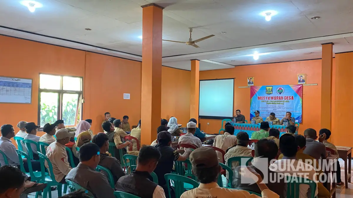 Dewan Paoji Komitmen Kawal Hasil Musrenbang Desa Cibadak Sukabumi