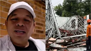 Lewat akun medsosnya, Gubernur Jawa Barat Dedi Mulyadi memberikan respons terkait ambruknya atap SMKN 1 Gunung Putri Bogor. (Sumber Foto: IG Dedi Mulyadi/BPBD Kab. Bogor)