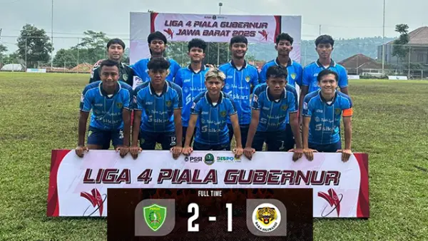 Perssi Kota Sukabumi sukses menumbangkan BARA Siliwangi dengan skor 2-1 di Piala Gubernur Jawa Barat 2025. (Sumber : Dok Perssi Kota Sukabumi).