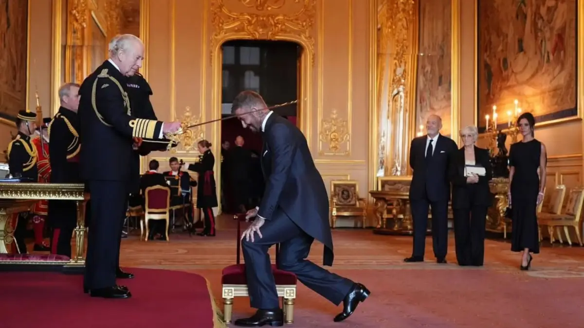 David Beckahm Diberi Gelar 'Sir' oleh Raja Charles III