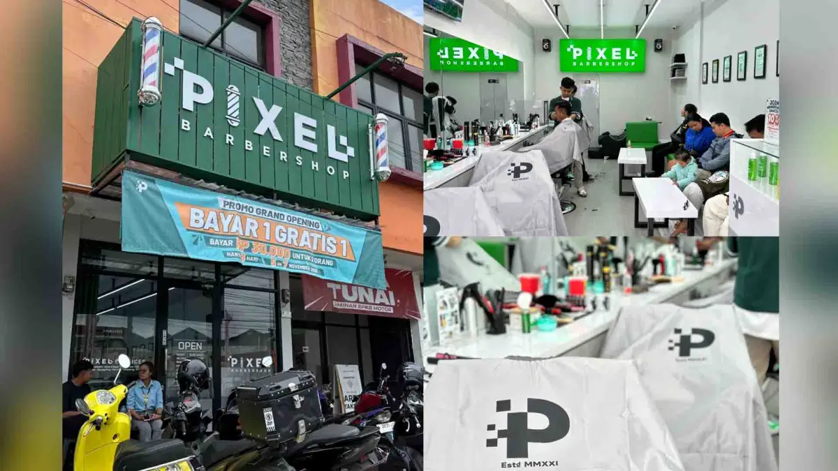 Pixel Barbershop, Rekomendasi Barbershop di Sukabumi yang Siap Jadi Nomor 1