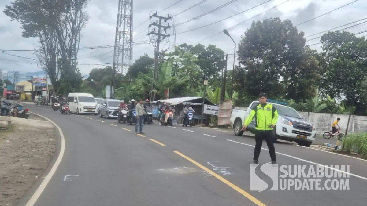 Kecelakaan di Parungkuda Sukabumi, Pemotor Luka Berat Sopir Truk Kabur